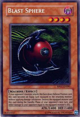 Blast Sphere [RP01-EN091] Secret Rare | RetroPlay Games