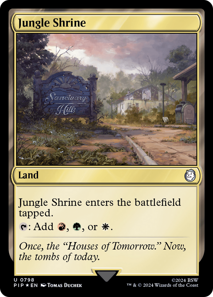 Jungle Shrine (Surge Foil) [Fallout] | RetroPlay Games