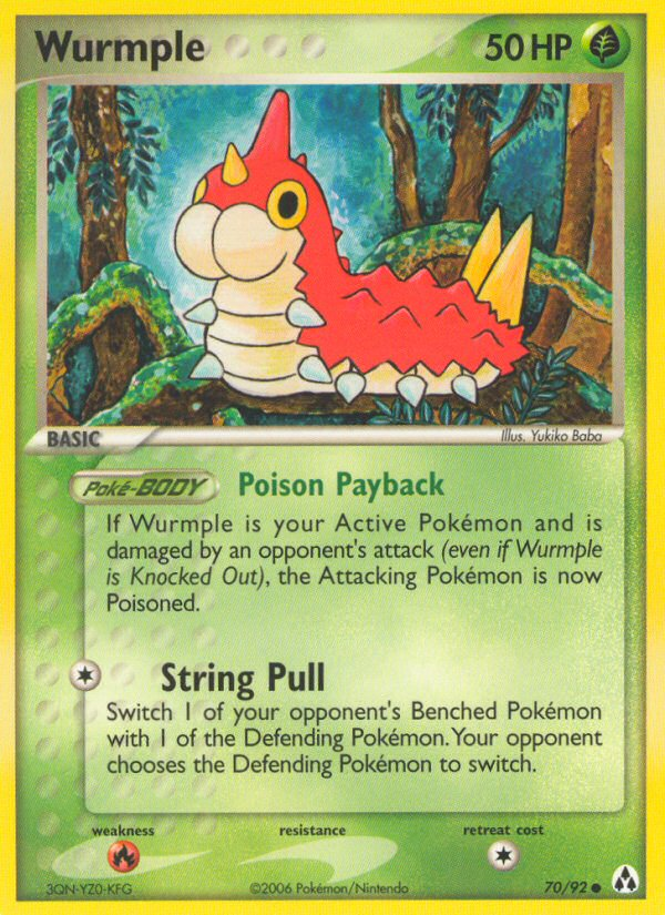 Wurmple (70/92) [EX: Legend Maker] | RetroPlay Games
