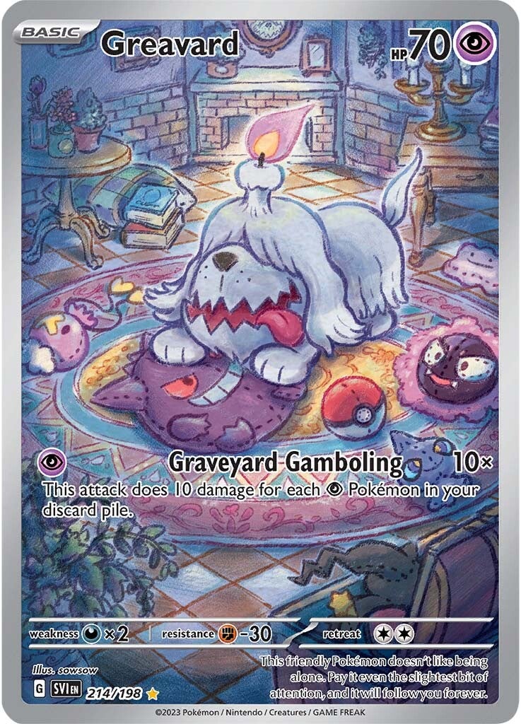 Greavard (214/198) [Scarlet & Violet: Base Set] | RetroPlay Games