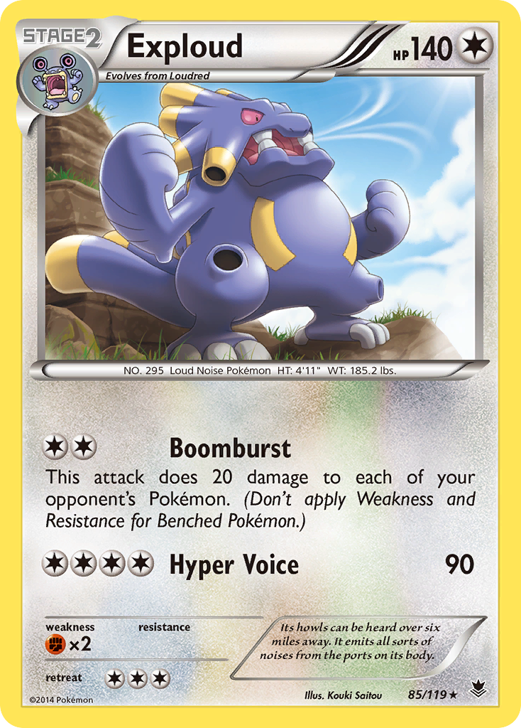 Exploud (85/119) [XY: Phantom Forces] | RetroPlay Games