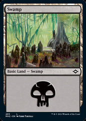 Swamp (485) (Foil Etched) [Modern Horizons 2] | RetroPlay Games