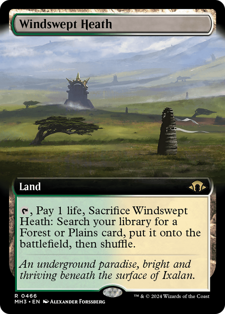 Windswept Heath (Extended Art) [Modern Horizons 3] | RetroPlay Games