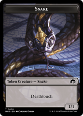 Snake // Energy Reserve Double-Sided Token [Modern Horizons 3 Tokens] | RetroPlay Games