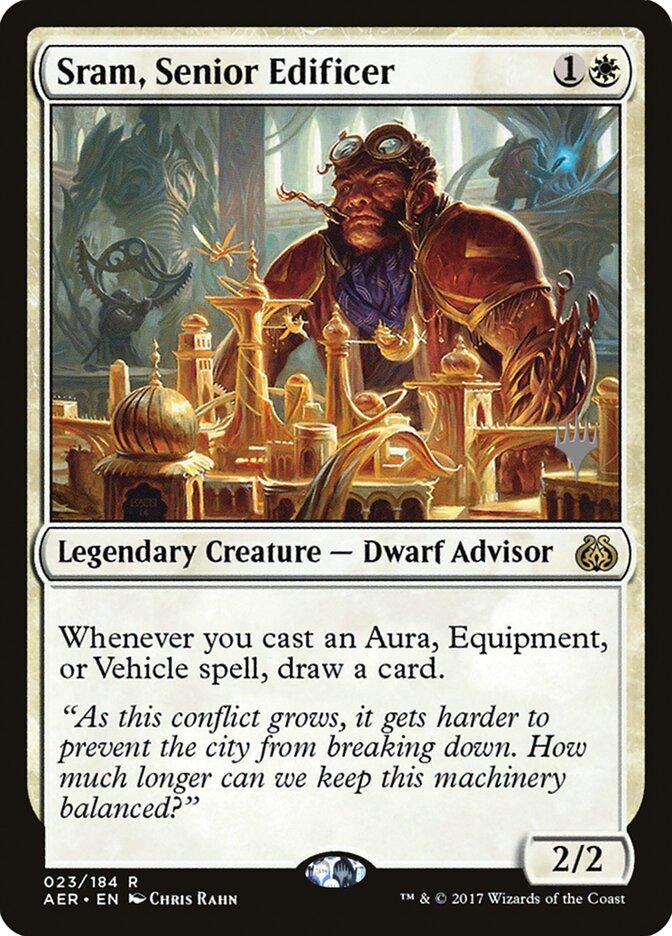 Sram, Senior Edificer [Aether Revolt Promos] | RetroPlay Games