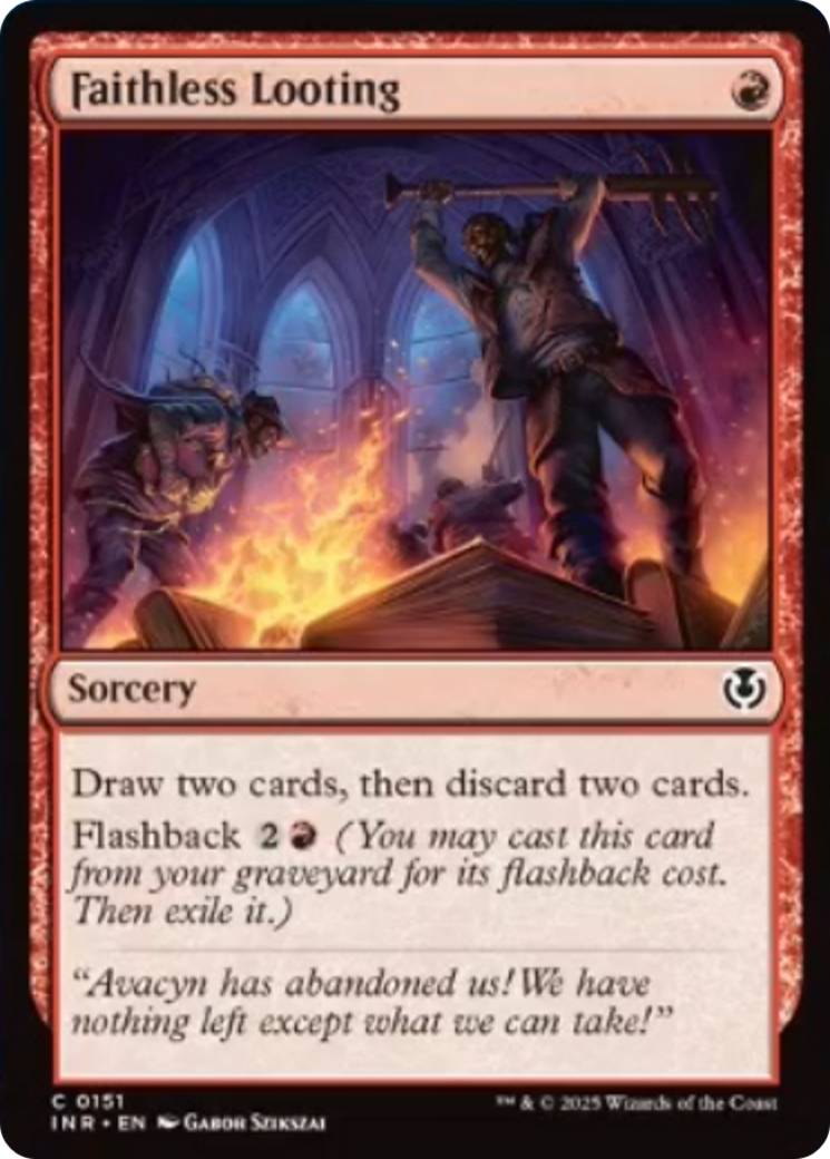 Faithless Looting [Innistrad Remastered] | RetroPlay Games