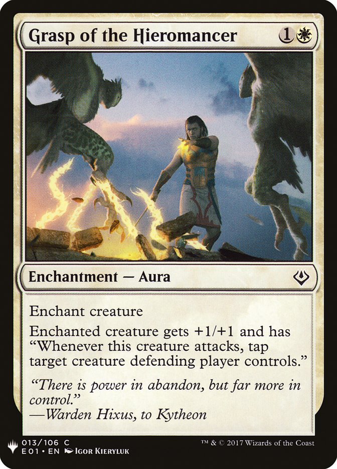 Grasp of the Hieromancer [Mystery Booster] | RetroPlay Games