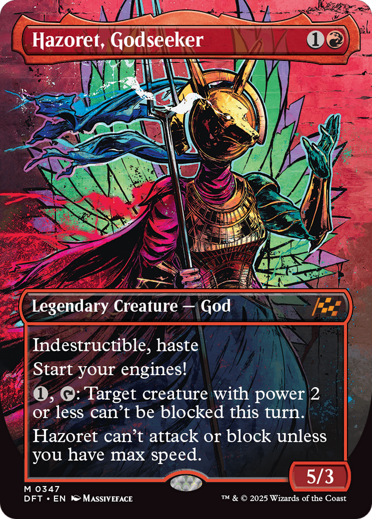 Hazoret, Godseeker (Borderless) [Aetherdrift] | RetroPlay Games