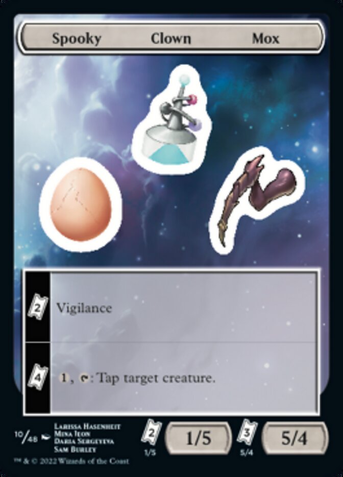 Spooky Clown Mox [Unfinity Stickers] | RetroPlay Games