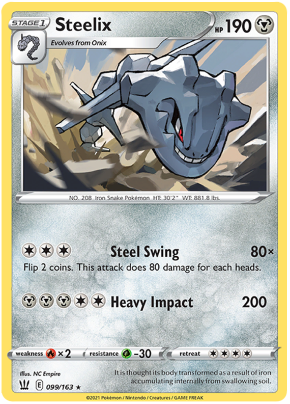 Steelix (099/163) [Sword & Shield: Battle Styles] | RetroPlay Games