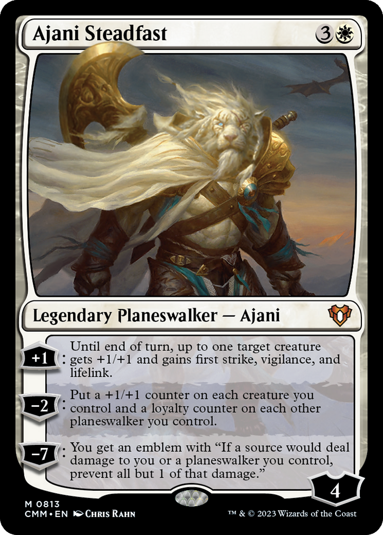 Ajani Steadfast [Commander Masters] | RetroPlay Games