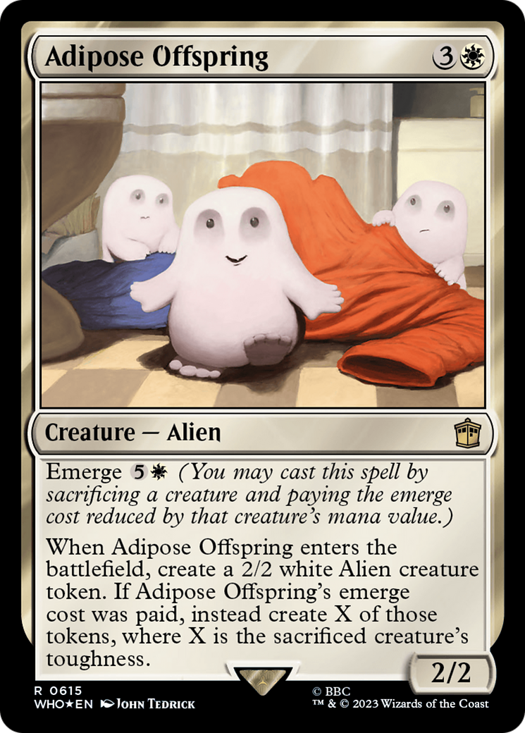 Adipose Offspring (Surge Foil) [Doctor Who] | RetroPlay Games