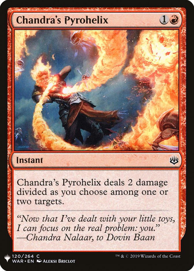 Chandra's Pyrohelix [Mystery Booster] | RetroPlay Games