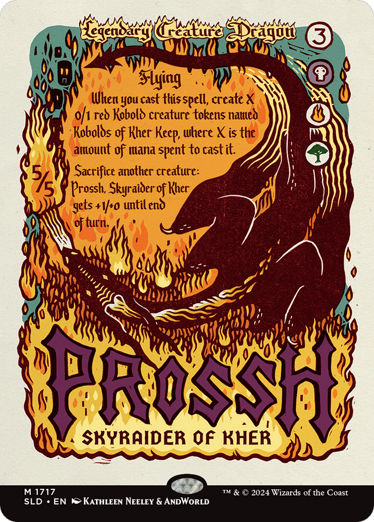 Prossh, Skyraider of Kher (Rainbow Foil) [Secret Lair Drop Series] | RetroPlay Games