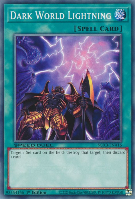 Dark World Lightning [SGX3-ENA16] Common | RetroPlay Games
