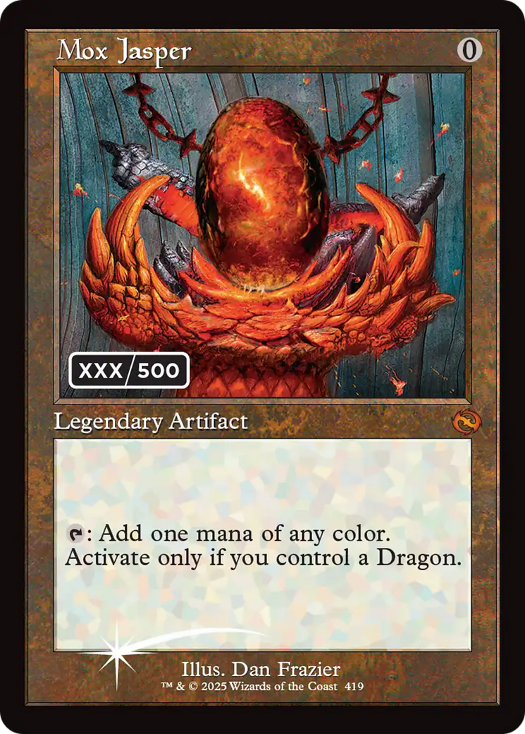 Mox Jasper (Serial Numbered) [Tarkir: Dragonstorm] | RetroPlay Games