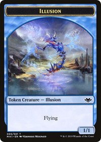 Illusion // Bear Double-Sided Token [Modern Horizons Tokens] | RetroPlay Games