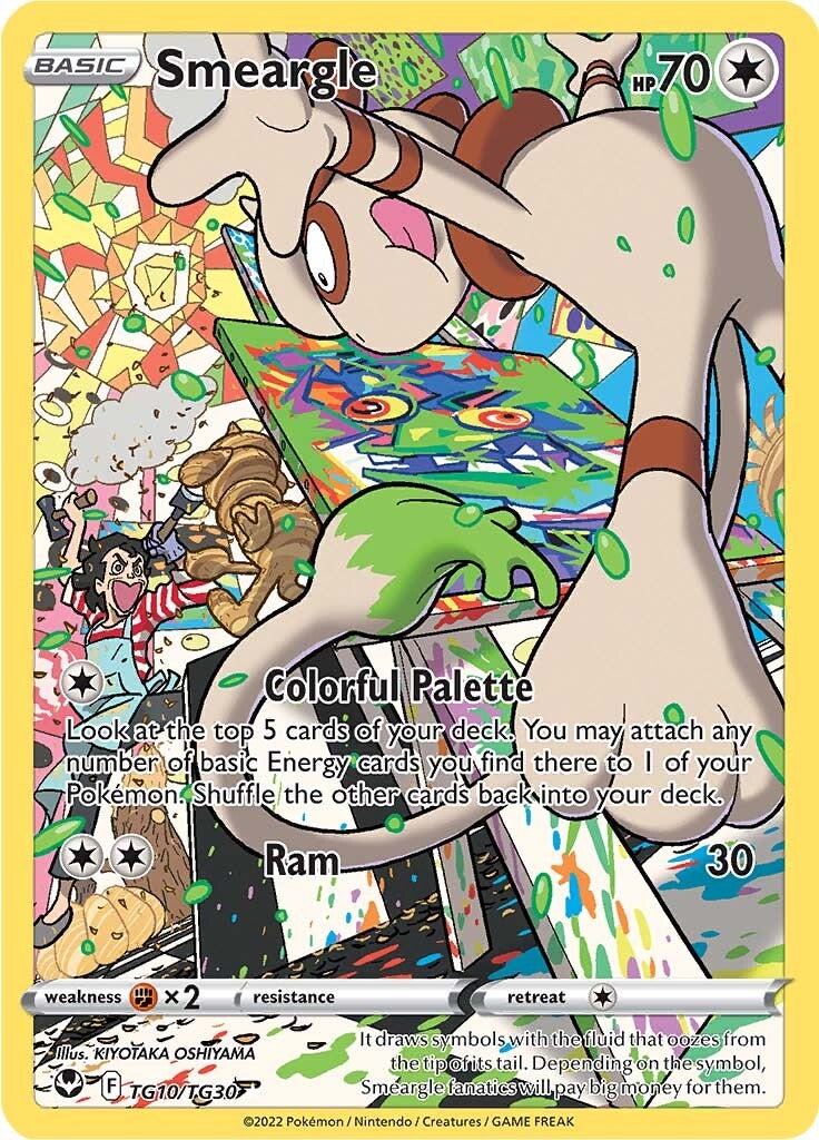 Smeargle (TG10/TG30) [Sword & Shield: Silver Tempest] | RetroPlay Games