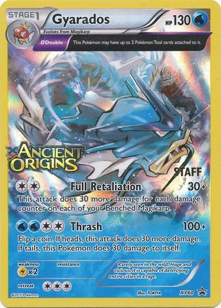 Gyarados (XY60) (Staff) [XY: Black Star Promos] | RetroPlay Games