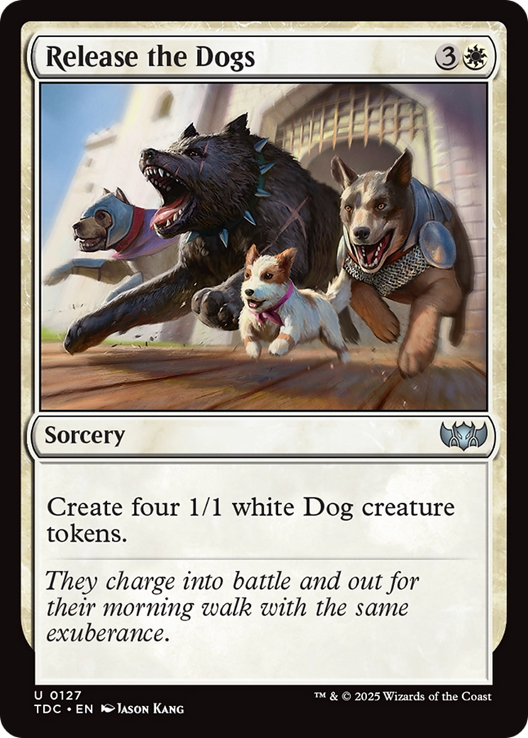 Release the Dogs [Tarkir: Dragonstorm Commander] | RetroPlay Games