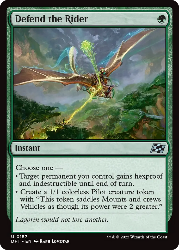 Defend the Rider [Aetherdrift] | RetroPlay Games