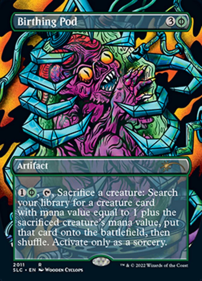 Birthing Pod (Borderless Alternate Art) [Secret Lair Countdown Kit] | RetroPlay Games