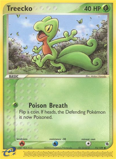 Treecko (75/109) [EX: Ruby & Sapphire] | RetroPlay Games