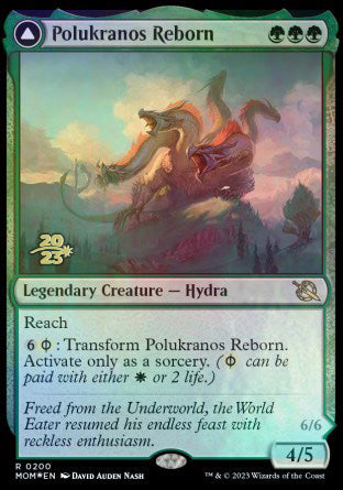 Polukranos Reborn // Polukranos, Engine of Ruin [March of the Machine Prerelease Promos] | RetroPlay Games