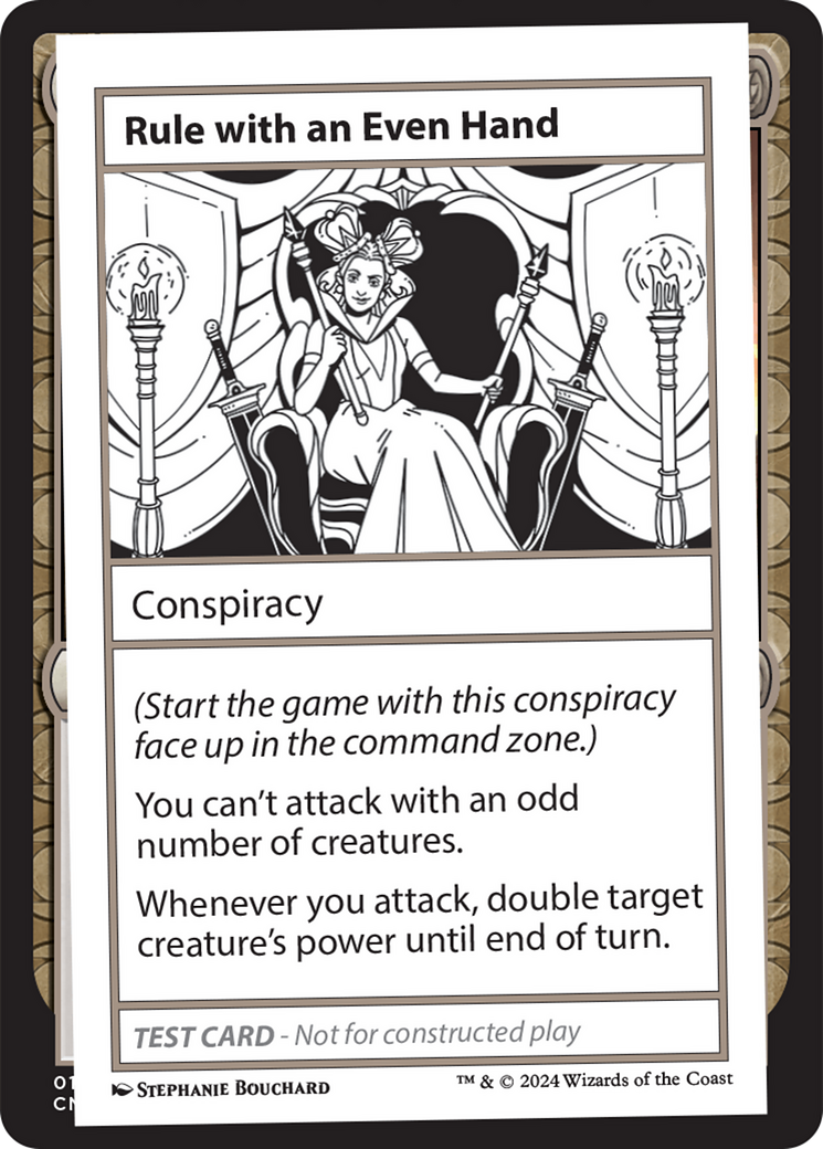 Rule with an Even Hand [Mystery Booster 2 Playtest Cards] | RetroPlay Games