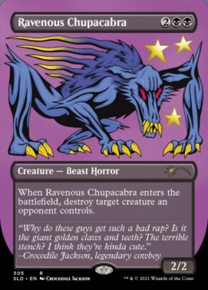 Ravenous Chupacabra (Borderless) [Secret Lair Drop Series] | RetroPlay Games