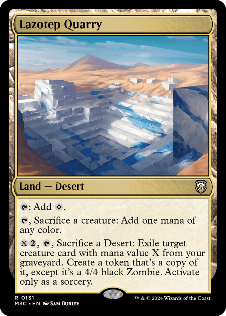 Lazotep Quarry (Extended Art) [Modern Horizons 3 Commander] | RetroPlay Games