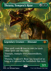 Thrasta, Tempest's Roar (Borderless Alternate Art) [Modern Horizons 2] | RetroPlay Games