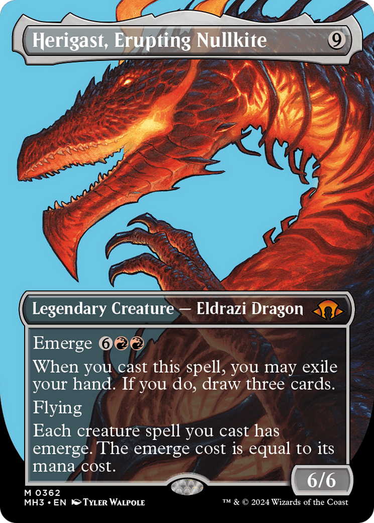 Herigast, Erupting Nullkite (Borderless) [Modern Horizons 3] | RetroPlay Games