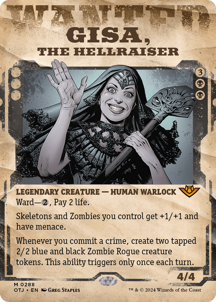 Gisa, the Hellraiser (Showcase) [Outlaws of Thunder Junction] | RetroPlay Games
