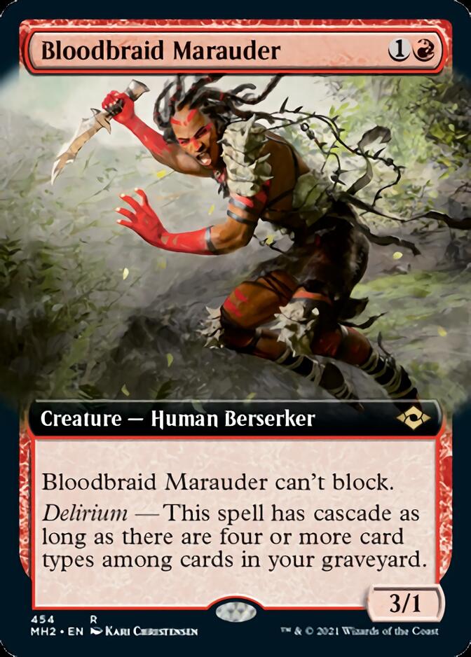 Bloodbraid Marauder (Extended Art) [Modern Horizons 2] | RetroPlay Games