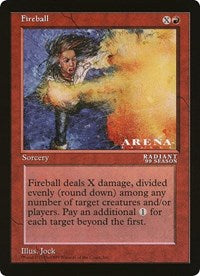 Fireball (Oversized) [Oversize Cards] | RetroPlay Games