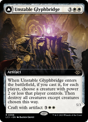 Unstable Glyphbridge // Sandswirl Wanderglyph (Extended Art) [The Lost Caverns of Ixalan] | RetroPlay Games