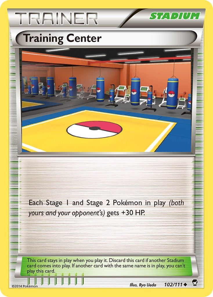 Training Center (102/111) [XY: Furious Fists] | RetroPlay Games