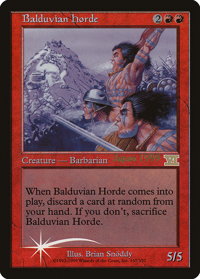 Balduvian Horde (Worlds) [World Championship Promos] | RetroPlay Games