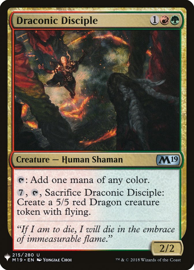 Draconic Disciple [Mystery Booster] | RetroPlay Games