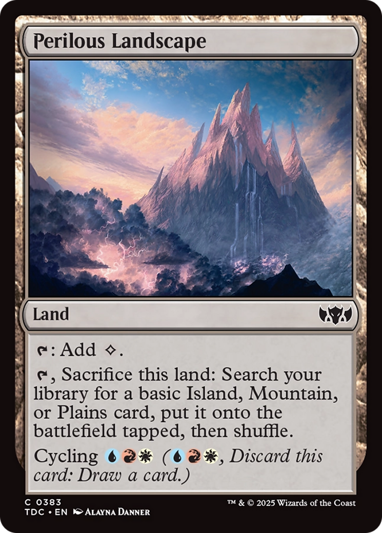 Perilous Landscape [Tarkir: Dragonstorm Commander] | RetroPlay Games