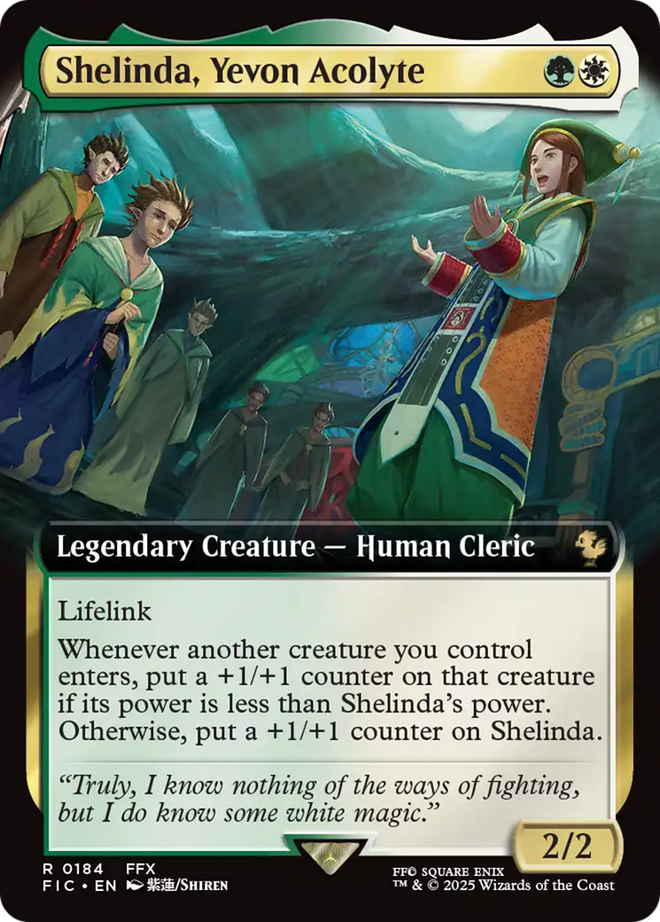 Shelinda, Yevon Acolyte (Extended Art) [FINAL FANTASY Commander] | RetroPlay Games