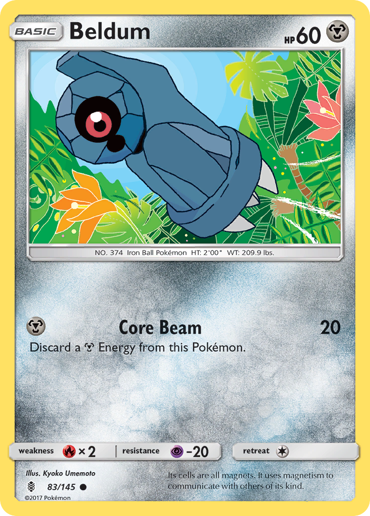 Beldum (83/145) [Sun & Moon: Guardians Rising] | RetroPlay Games