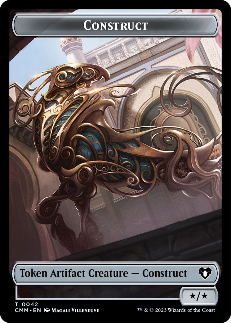 Construct Token (42) [Commander Masters Tokens] | RetroPlay Games