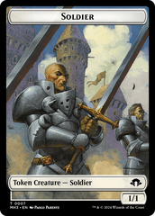 Phyrexian Germ // Soldier Double-Sided Token [Modern Horizons 3 Tokens] | RetroPlay Games