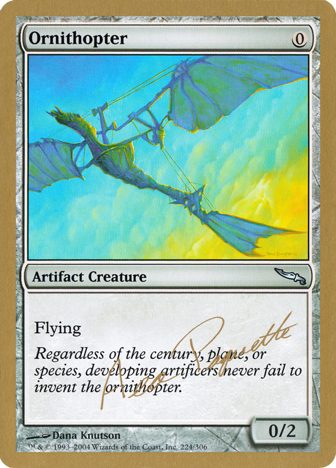 Ornithopter (Aeo Paquette) [World Championship Decks 2004] | RetroPlay Games