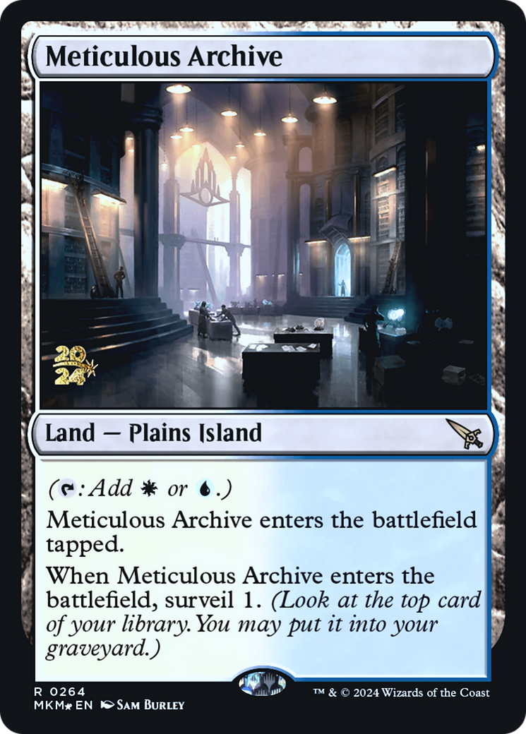 Meticulous Archive [Murders at Karlov Manor Prerelease Promos] | RetroPlay Games