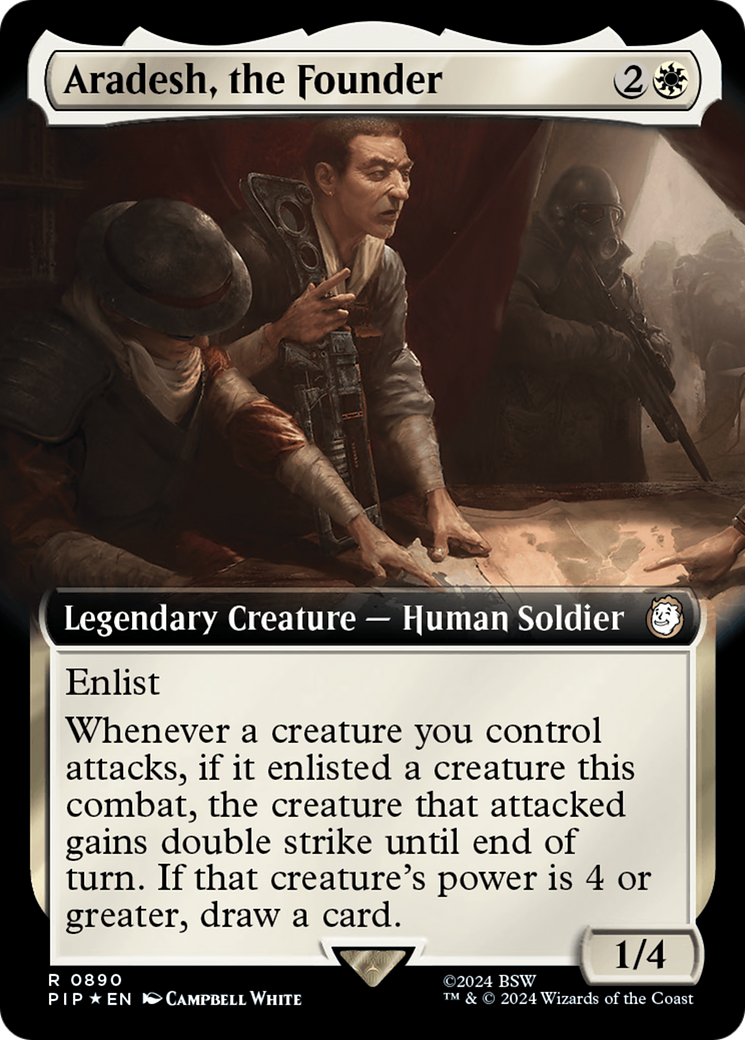 Aradesh, the Founder (Extended Art) (Surge Foil) [Fallout] | RetroPlay Games