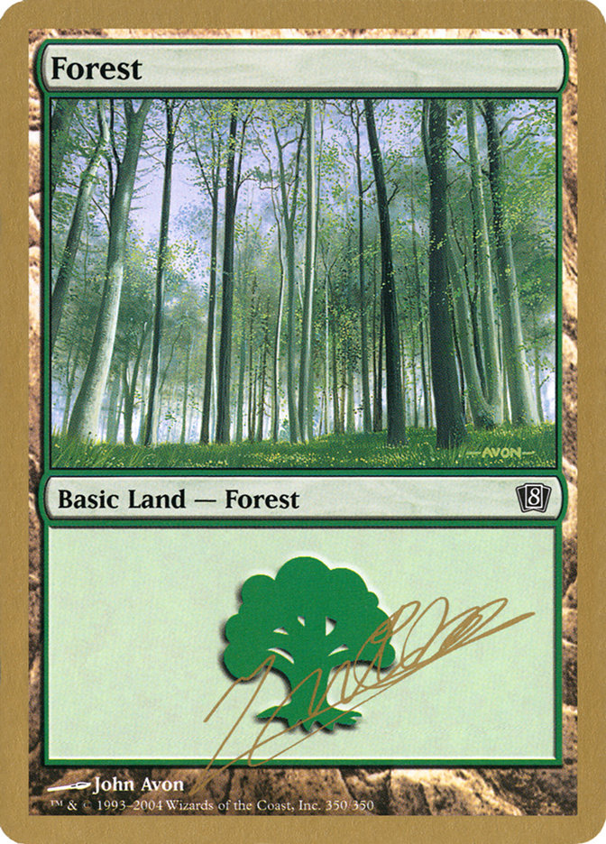 Forest (jn350) (Julien Nuijten) [World Championship Decks 2004] | RetroPlay Games