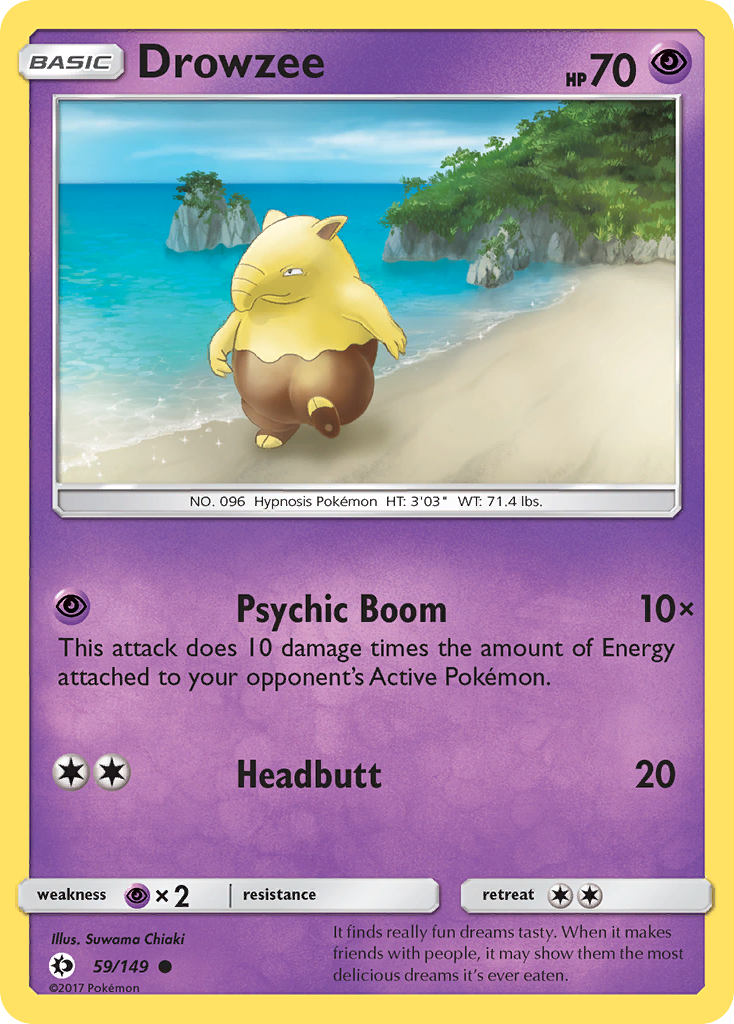 Drowzee (59/149) [Sun & Moon: Base Set] | RetroPlay Games